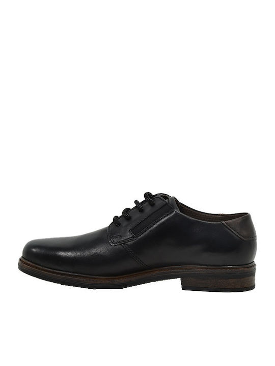 Leder Herrenschuhe Schwarz