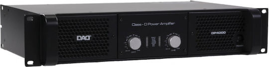 DAD DP4000 PA Power Amplifier 2 Channels 1750W/4Ω 1000W/8Ω