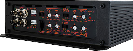 Gas Audio Power Ενισχυτής Αυτοκινήτου MAX A2-150.4 4 Καναλιών