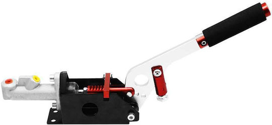 Accesorii interior auto Frână de mână hidraulică pentru mașină, drifting, argintiu/roșu HW-0004