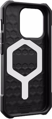 UAG Essential Umschlag Rückseite Silikon 2mm Schwarz (iPhone 15 Pro)