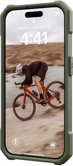UAG Essential Back Cover Silicon Kaki (iPhone 15 Pro)