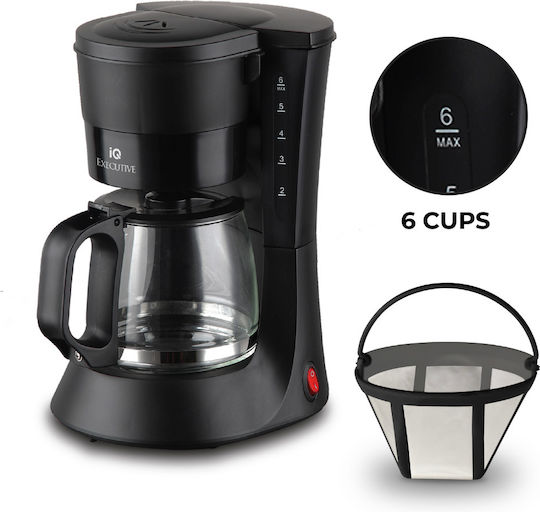 IQ Executive Filter Coffee Machine 600W Black