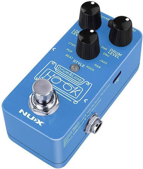 NUX Drum NDL-3 Πετάλι Looper Ηλεκτρικής Κιθάρας
