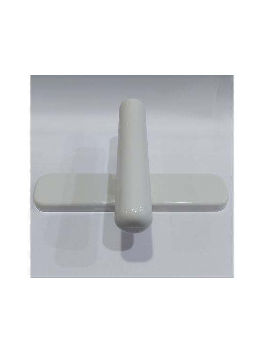 Ключалка Дръжка за прозорец Бял 4339-000-LEF02