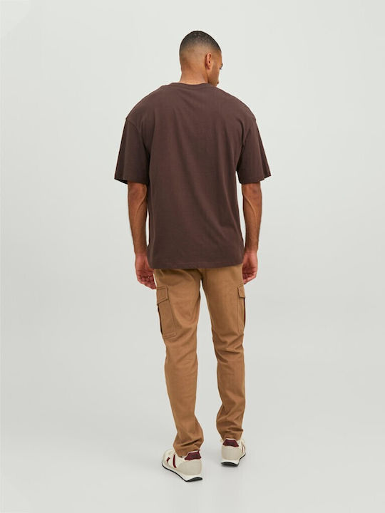 Trousers Cargo Elastic in Slim Fit Otter