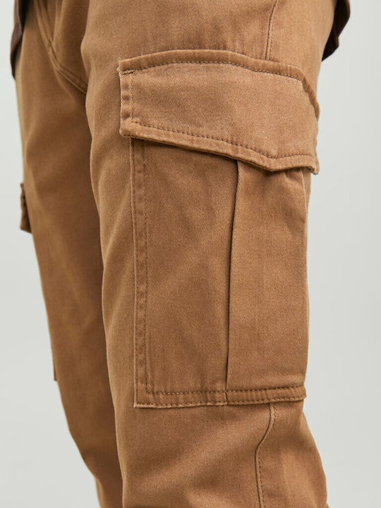 Trousers Cargo Elastic in Slim Fit Otter