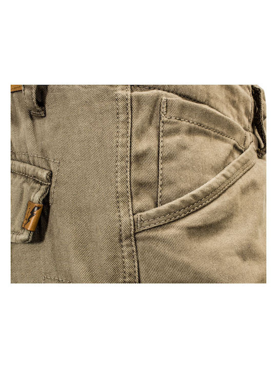 John Doe Men's Summer Cotton Motorcycle Waterproof Pants Brown