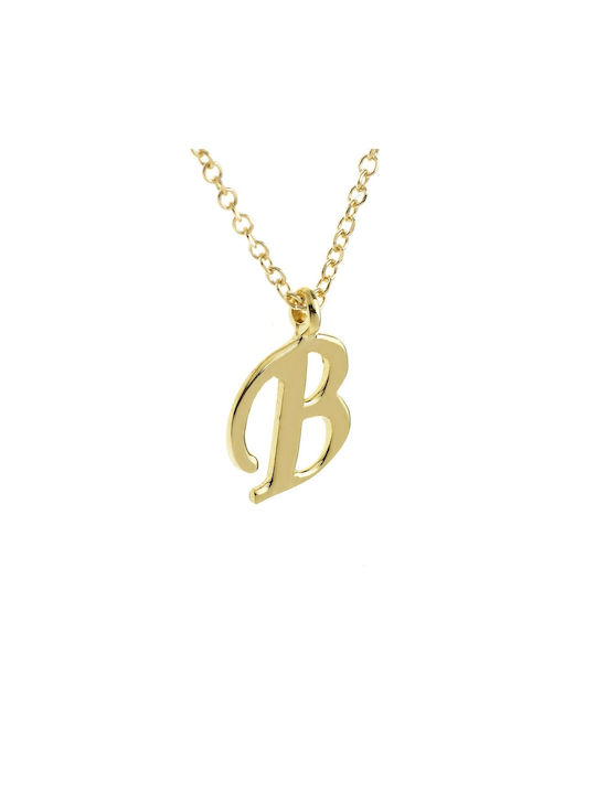 Ioannou24 Necklace Monogram from Gold 9 K