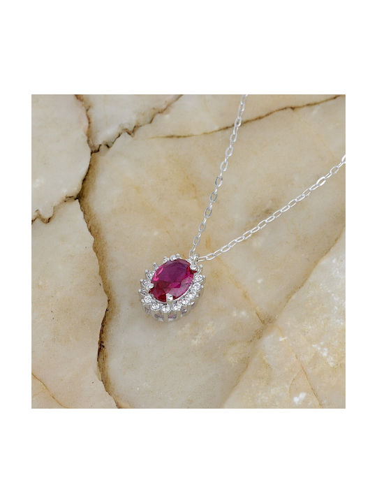 Ioannou24 Colier Rosette din Aur 14K