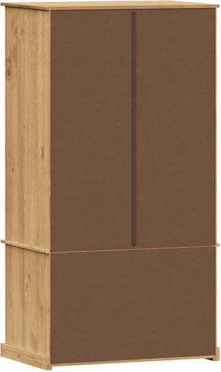 Δίφυλλη Ντουλάπα 90x55x176cm