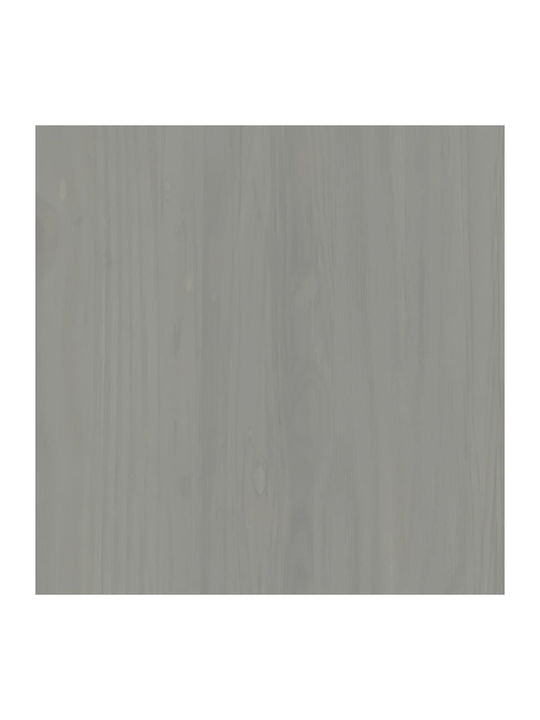 Double Door Wardrobe Gray 90x55x176cm