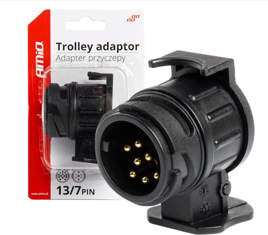 AMiO Πρίζα Τρέιλερ με 7 pin 12V