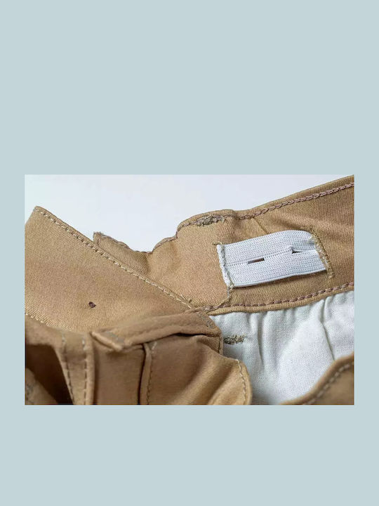 Kids' Fabric Pants Beige