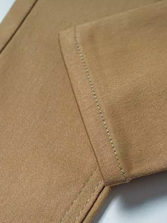 Kids' Fabric Pants Beige