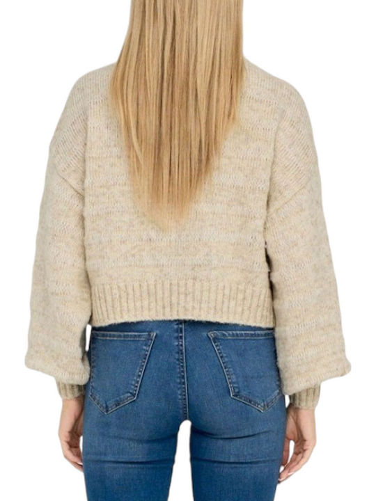 Only Life Pullover Beige