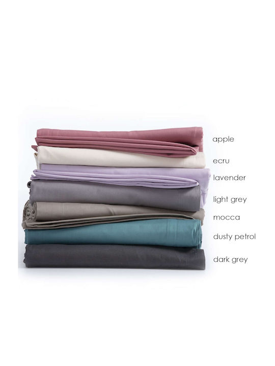 Nef-Nef Homeware Duvet Cover Cotton Queen 230x240 Basic 1159 Lavender