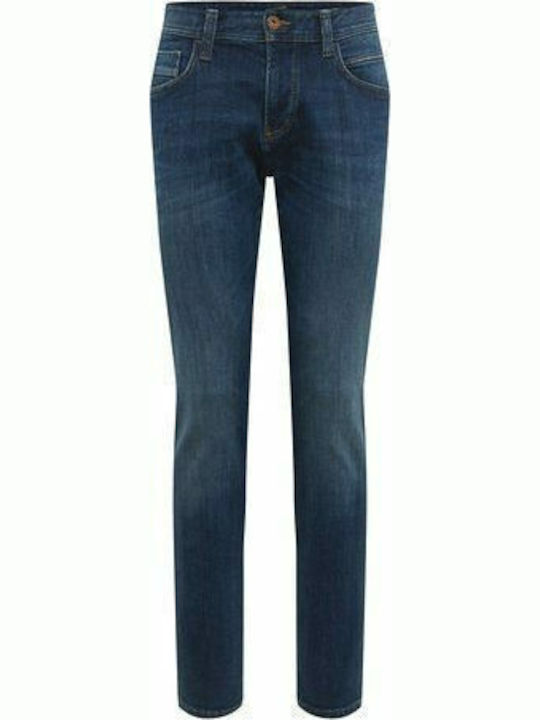 Men's Jeans Pants with Regular Straight Fit Blue
