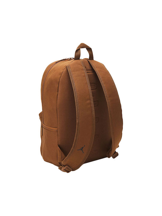 Jordan Stoff Rucksack Braun