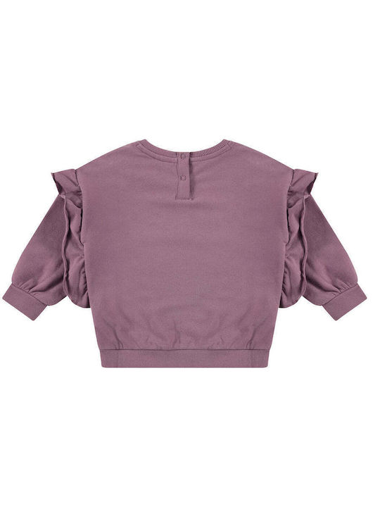 Kinder-Sweatshirt Lila