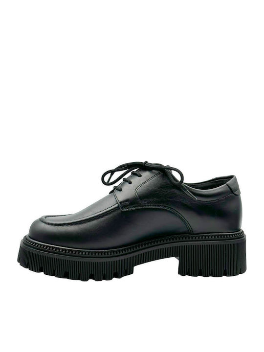 Γυναικεία Oxfords σε Μαύρο Χρώμα