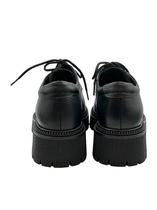 Γυναικεία Oxfords σε Μαύρο Χρώμα
