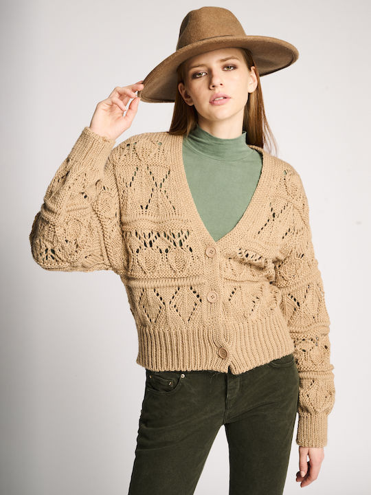 Staff Women's Long Sleeve Sweater Beige