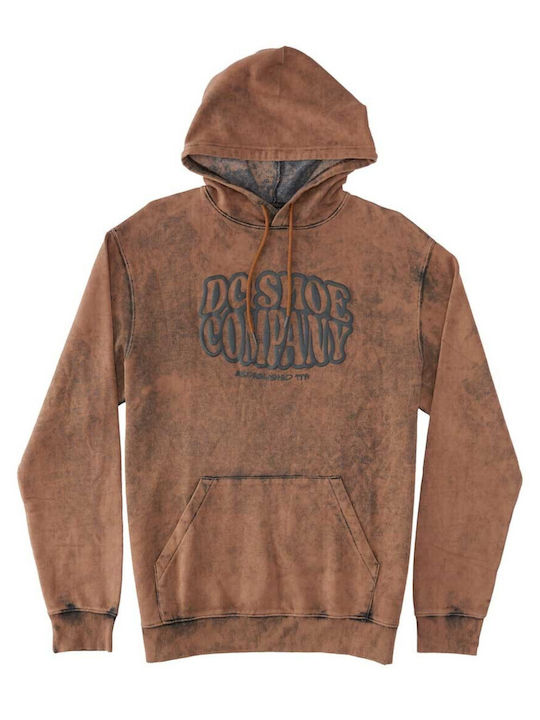 Contour Sweatshirt mit Kapuze Braun
