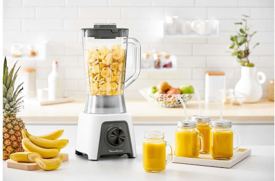 Moulinex Blendeo Μπλέντερ με Πλαστική Κανάτα 1.5 lt 450W Λευκό