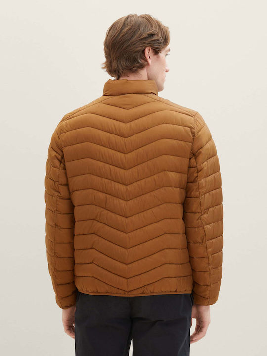 Sleeveless Winter Jacket Puffer Brown