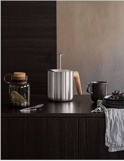 Eva Solo Filterkaffeemaschine Handbetrieb Rostfreier Stahl Silber 1lt