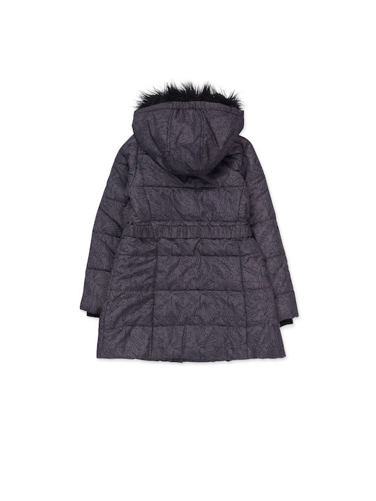 Nath Kids Girls Casual Jacket Gray with Ηood