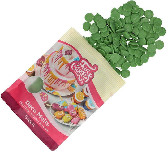 Fun Cakes Διακοσμητική Τρούφα Πράσινη 250gr