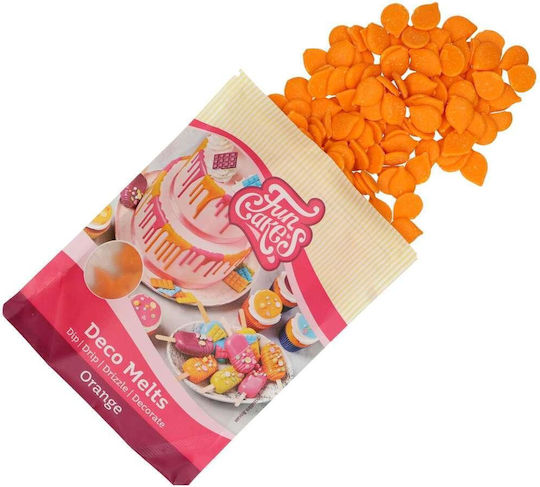 Fun Cakes Διακοσμητική Τρούφα Πορτοκαλί 250gr