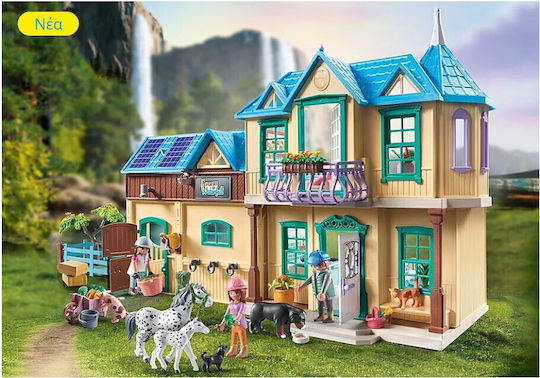 Playmobil Pferde des Wasserfalls Große Ranch für 5-12 Jahre