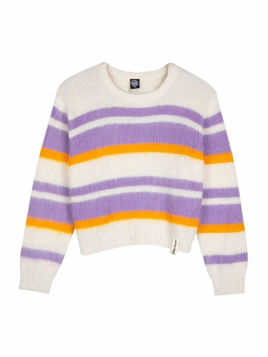 Damen Langarm Pullover Baumwolle Mehrfarbig