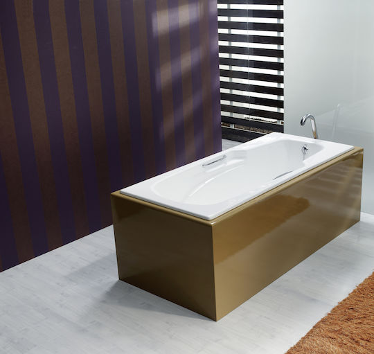Recor Tropica Μπανιέρα Μαντεμένια 170x80cm