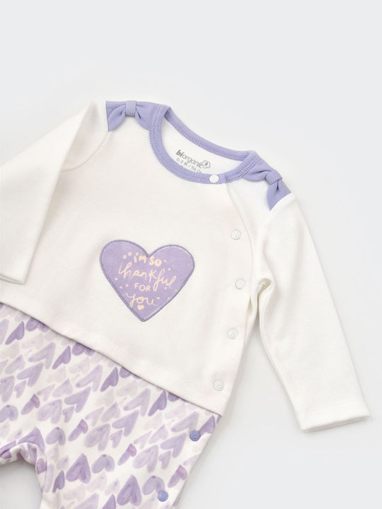 Biorganic Love Baby Bodysuit Multicolour