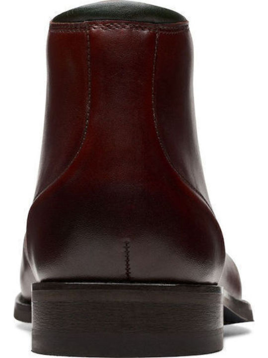 CraftArlo Hi Leather Men's Boots Burgundy
