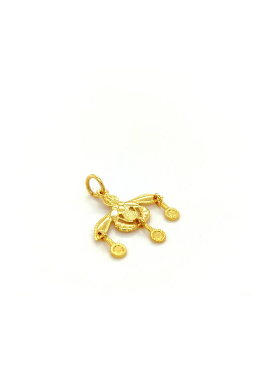 Drandakis Charm aus Gold 14K