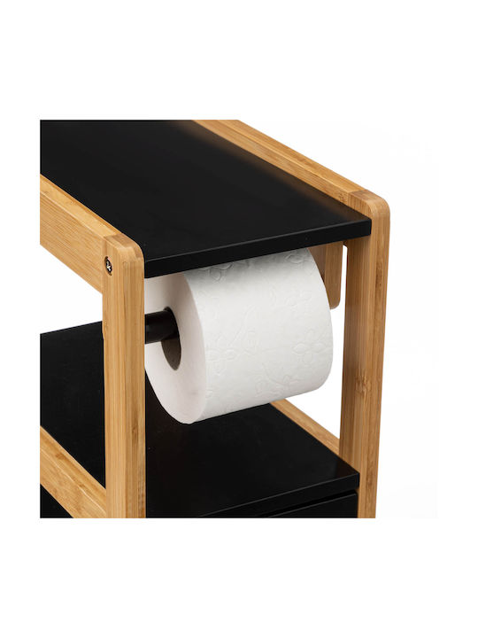 5Five Paper Holder Bamboo Black
