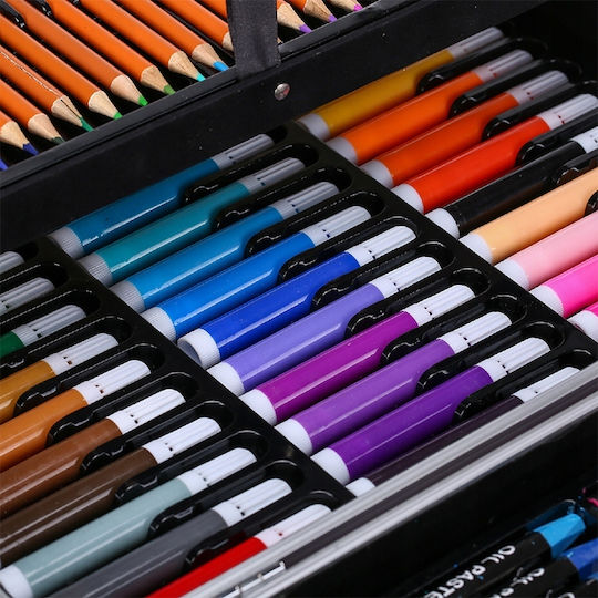 Painting Set in Case 34.5x23.5cm 145pcs