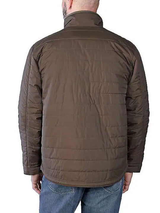 Carhartt Herren Winter Jacke Lässig Tabac Braun