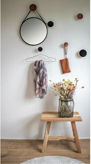 Wall Hanger Metal 3 Hooks Blue 10x5x10cm