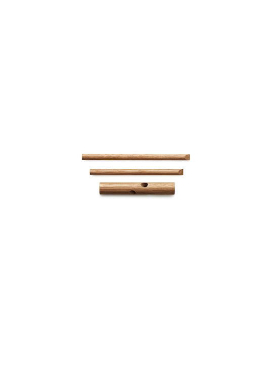 Normann Copenhagen Wall Hanger Wooden Brown 15.5x14.5x12.5cm