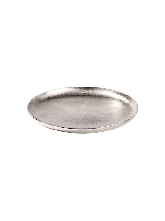 Butlers Aluminum Decorative Platter Silver 28x28x5cm
