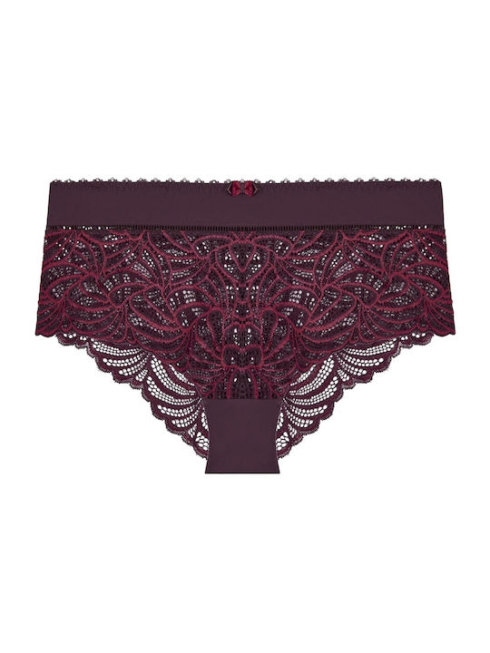 Bestform Women's Boxer Burgundy