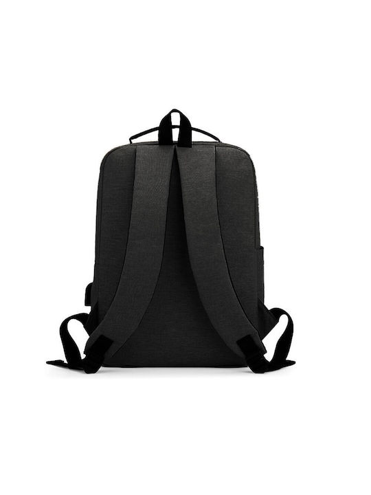 Amber Τσάντα Πλάτης για Laptop 13.3" σε Μαύρο χρώμα AM2007-BLACK