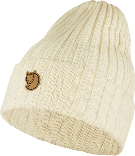Byron Beanie Unisex Σκούφος Πλεκτός σε Λευκό χρώμα
