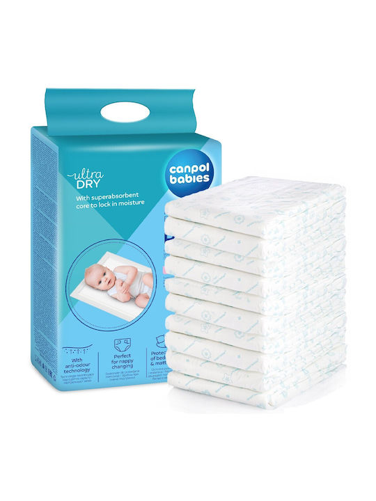 Canpol Babies Disposable Waterproof Changing Pads White 60x60cm. 10pcs